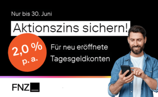 Aktionszins aufs Tagesgeld
