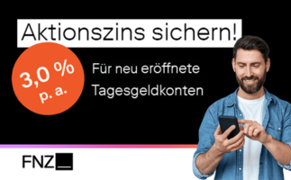 Aktionszins aufs Tagesgeld