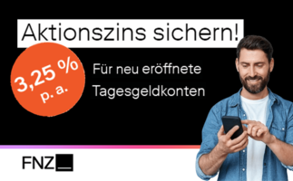 Aktionszins aufs Tagesgeld