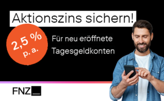 Aktionszins aufs Tagesgeld