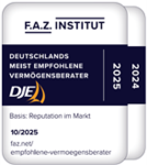 F.A.Z. Meist empfohlene Vermögensberater