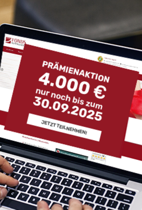 Laptop mit Prämienaktion