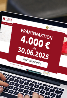 Laptop mit Prämienaktion