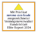 DJE Kapital ausgezeichnet mit "summa cum laude" von Elite Report