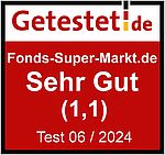 Testsiegel 2024 von getestet.de