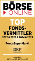 Bester Fondsvermittler Deutschlands